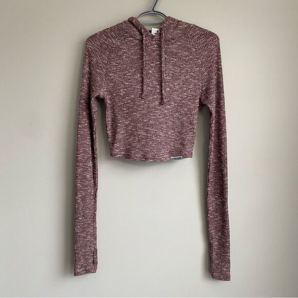 Gymshark Slounge Cropped Pullover Hoodie Medium NWT - Picture 1 of 9